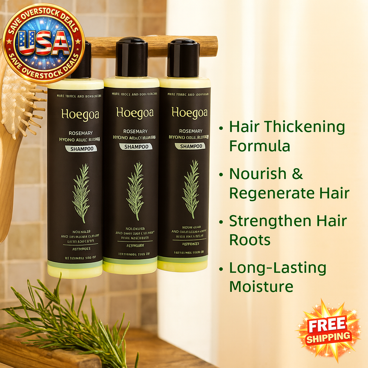 Hoegoa Rosemary Shampoo at SaveClickShop.com