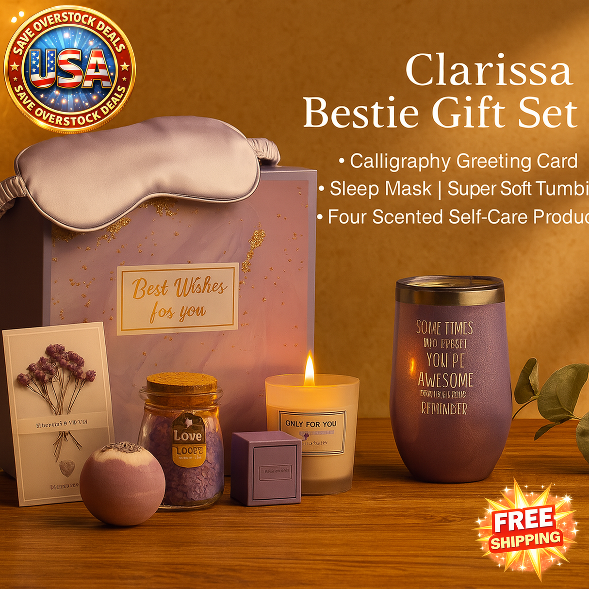 Clarissa Bestie Gift Set - Relaxation Gift for Any Occasion