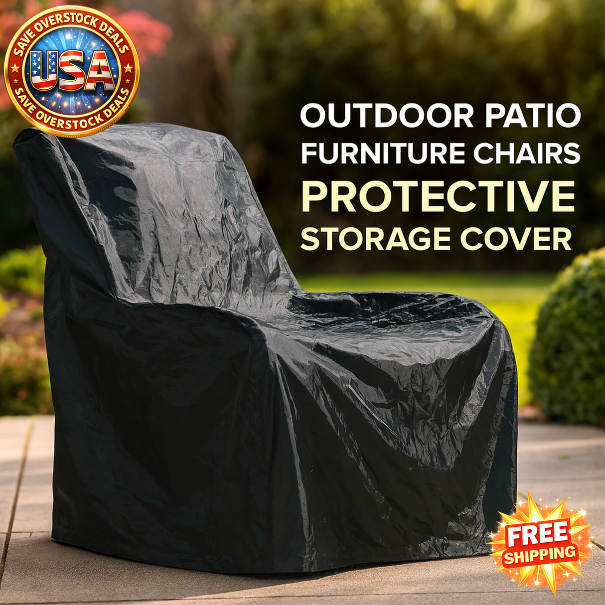 Durable Outdoor Patio Furniture Chair Protective Cover