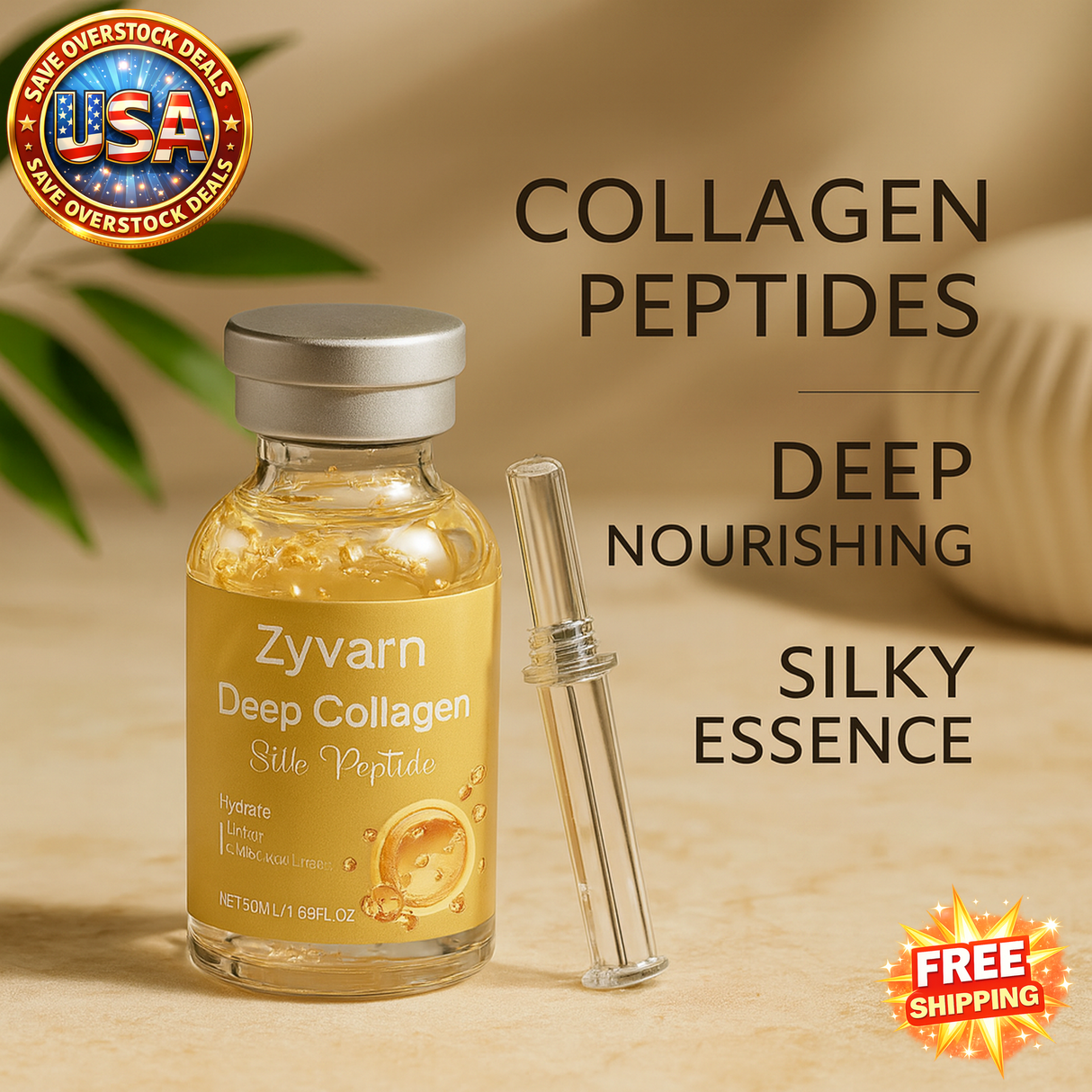 Collagen Peptide Nourishing Essence for Skin Firmness & Elasticity