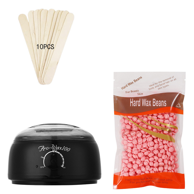 Wax Therapy Machine Set with Wax Beans and Sticks, 500cc Pot