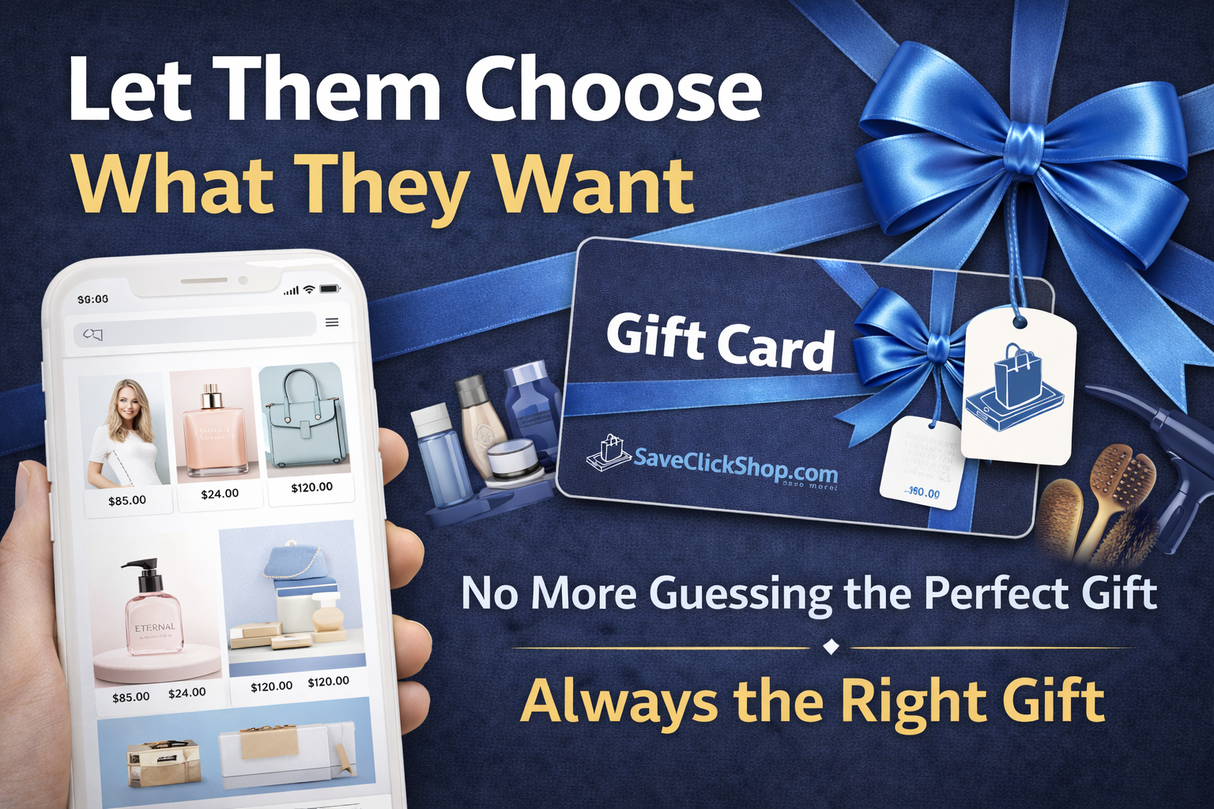 SaveClickShop Digital Gift Card – Instant Delivery