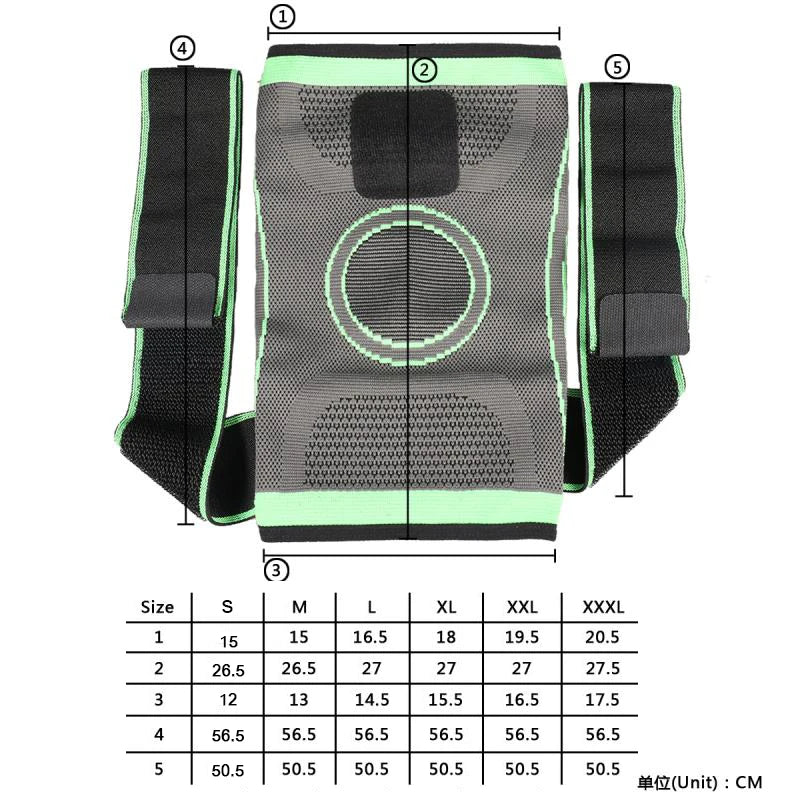 Sports Knee Pads Compression Sleeve Support for Basketball - 1 Pair
