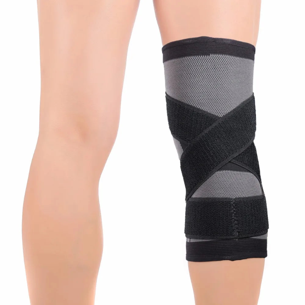 Sports Knee Pads Compression Sleeve Support for Basketball - 1 Pair