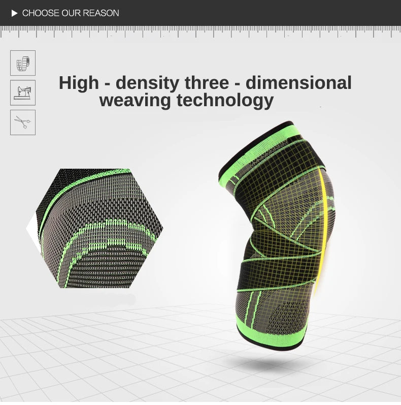Sports Knee Pads Compression Sleeve Support for Basketball - 1 Pair