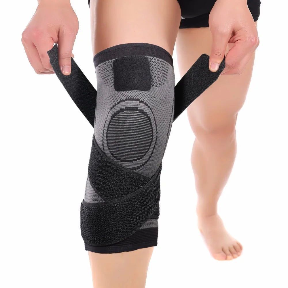 Sports Knee Pads Compression Sleeve Support for Basketball - 1 Pair