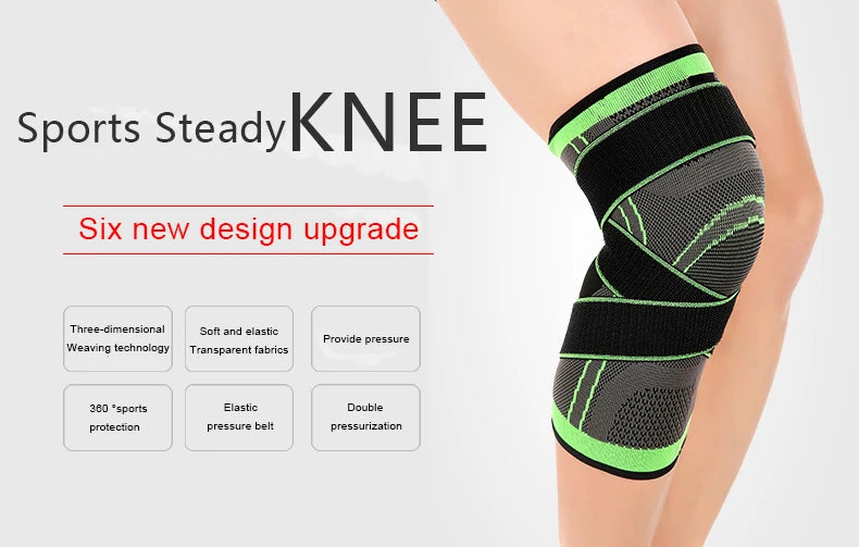 Sports Knee Pads Compression Sleeve Support for Basketball - 1 Pair