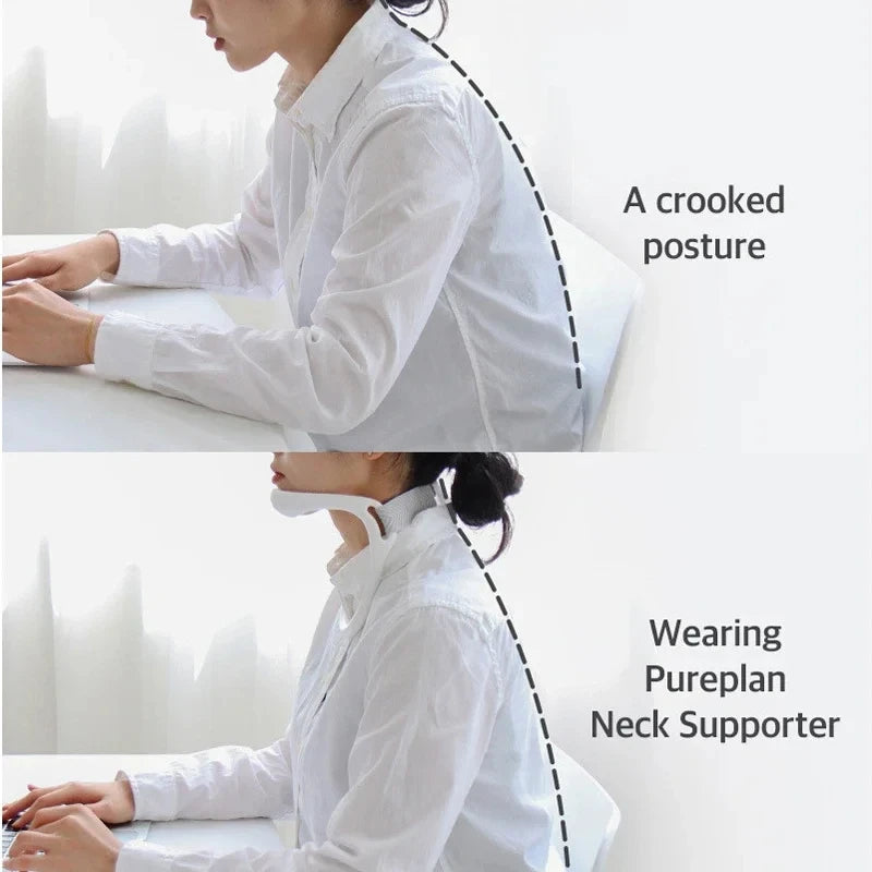Neck Support Aid for Natural Posture - Comfortable Design for Daily Use