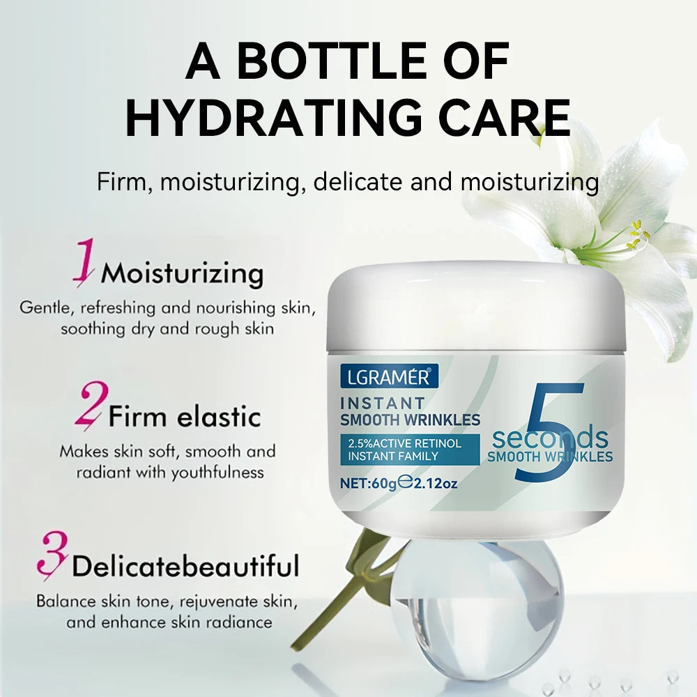 Retinol Anti-Wrinkle Cream 50ml Firming Moisturizer for Fine Lines