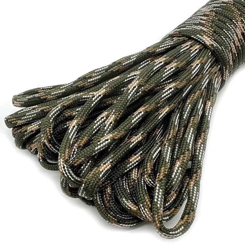 Braided Paracord 4mm Thick 30m for Camping, Hiking, DIY Projects