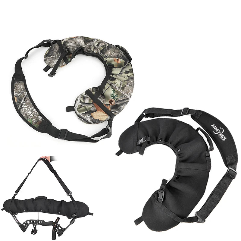 Archery Compound Bow Bag with Sling & Shoulder Strap for Shooting Accessories