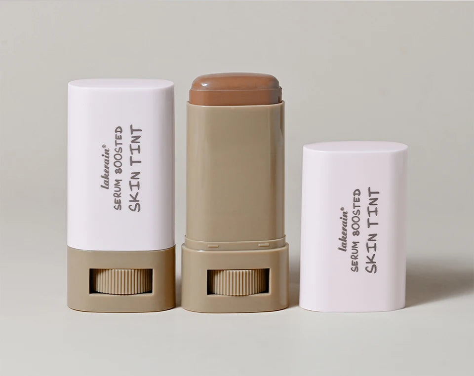 Skin Tint Balm Foundation Stick, Medium Coverage, Portable Makeup