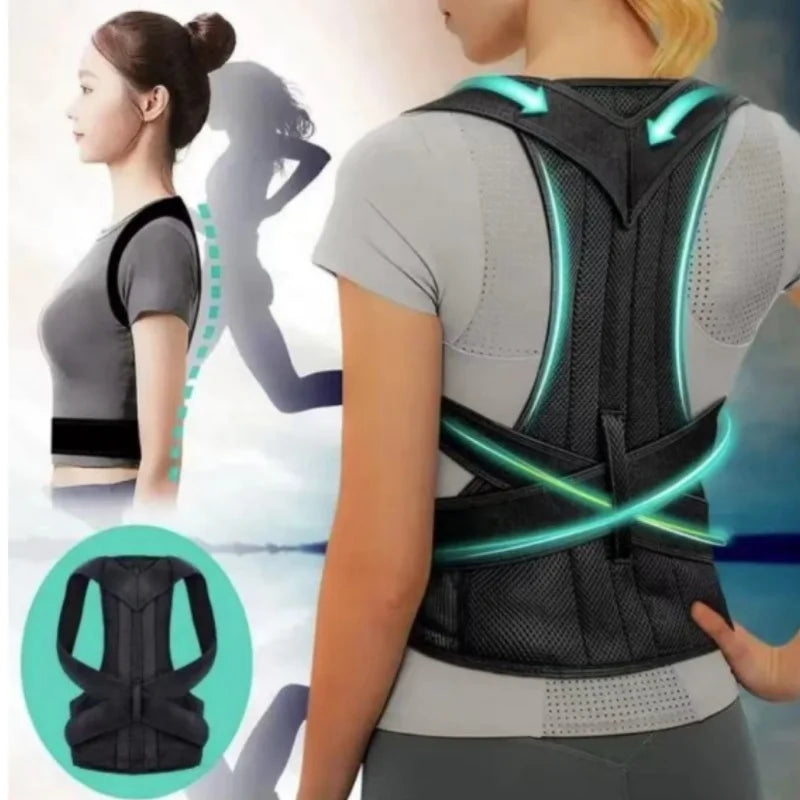 Posture Support Sitting Trainer | Adjustable Unisex Back Support Aid