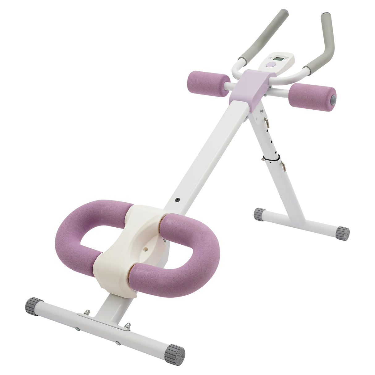 Abdominal Trainer Machine for Home Gym, Adjustable Incline & Height, 220lbs Capacity
