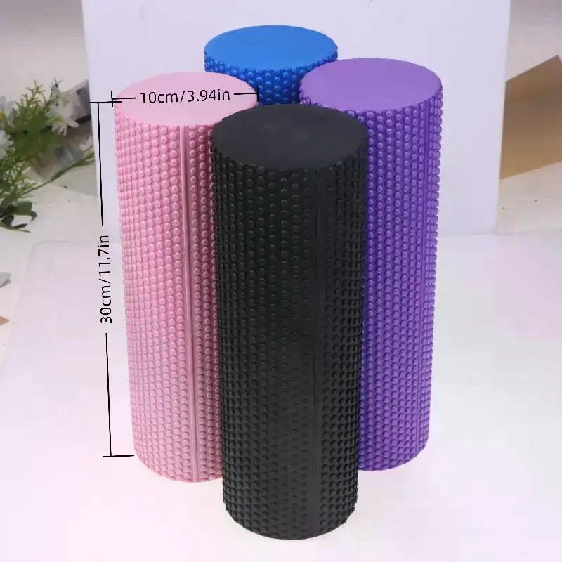 Yoga Foam Roller 10cm x 30cm for Pilates & Home Workouts