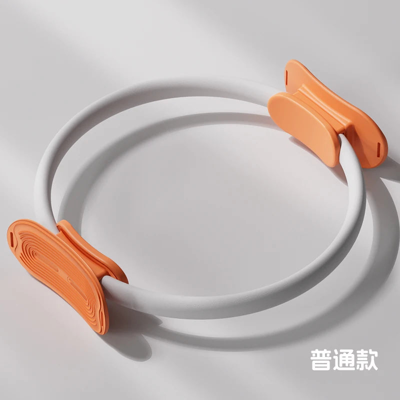Pilates Ring Fitness Circle - Lightweight Foam Padded Handles, Toning