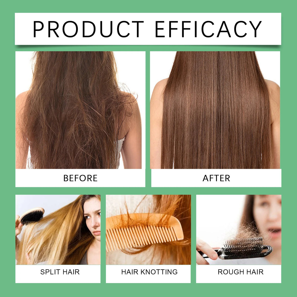 Hoegoa Rosemary Hair Growth Shampoo 3pcs Hydrolyzed Keratin Moisturizing Repair