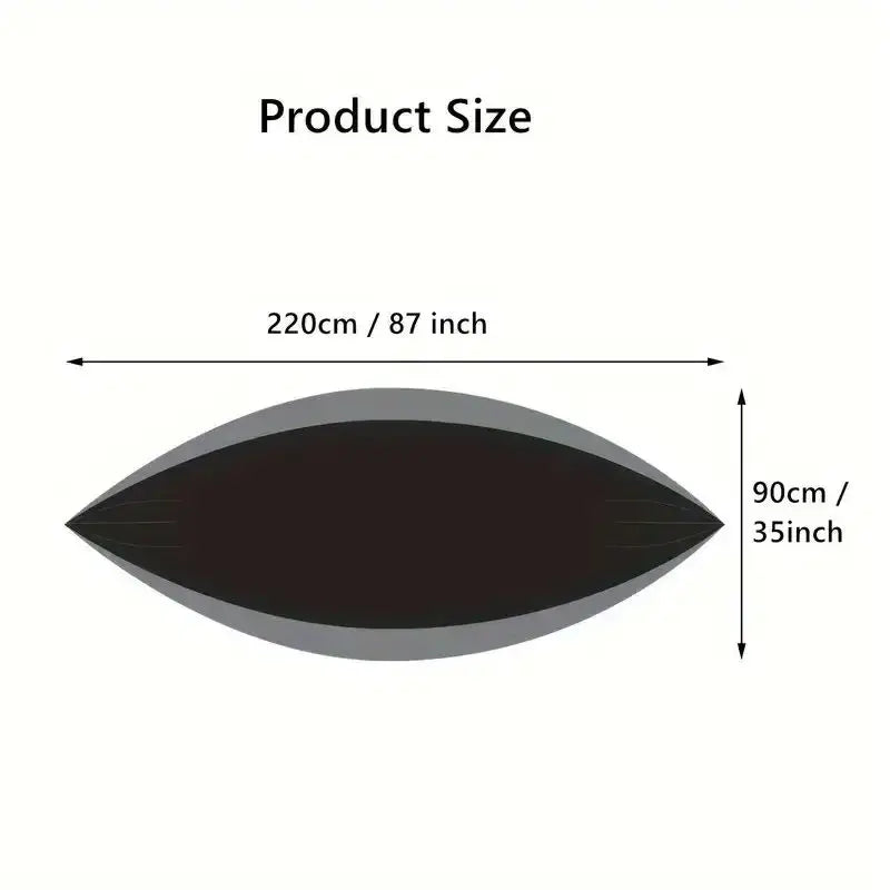Portable Double Camping Hammock - Anti-Rollover for Outdoor Use