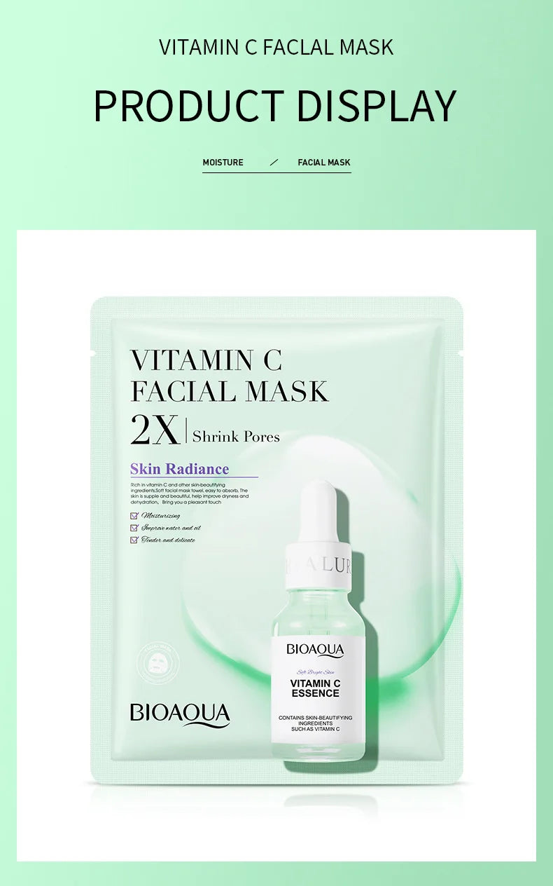 Centella Collagen Face Mask 20pcs Hydrating Skin Care Sheet Masks