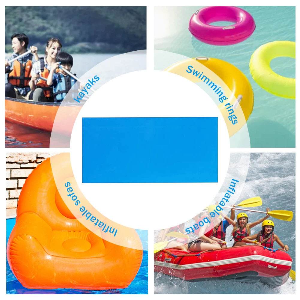 10pcs PVC Underwater Repair Patches for Swimming Pools and Inflatable Boats