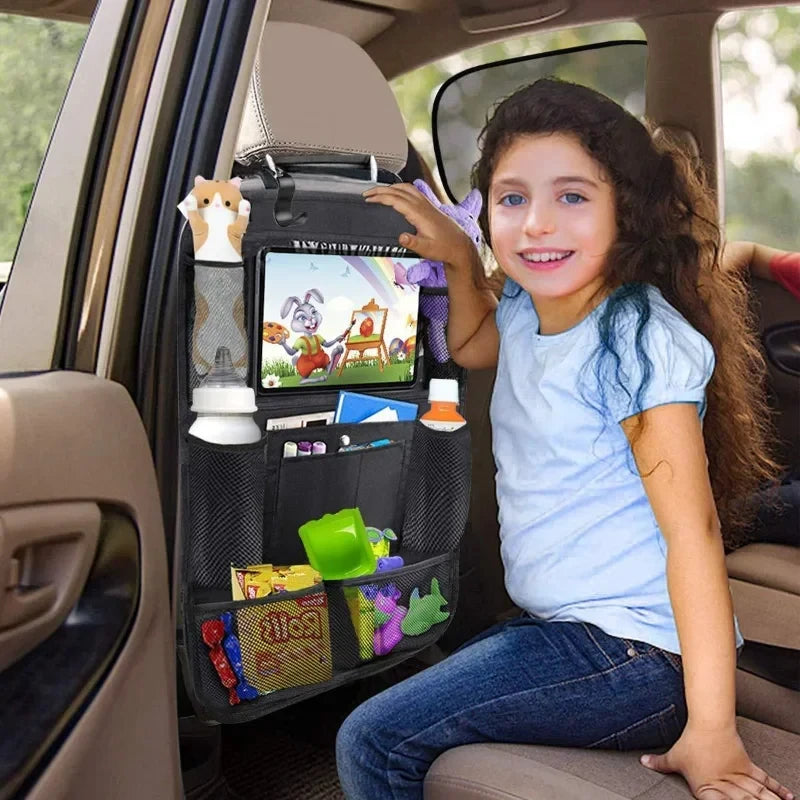 Car Seat Organizer Oxford Fabric Multi Pocket Storage Bag for Kids