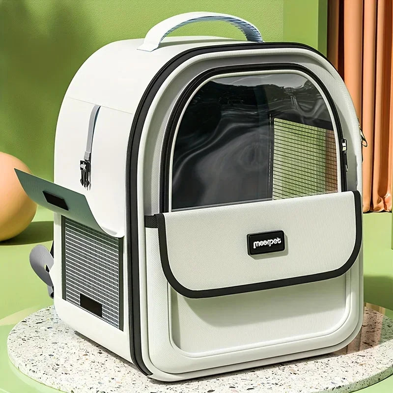 Transparent Cat Dog Carrier Backpack, Portable Space Capsule for Pets