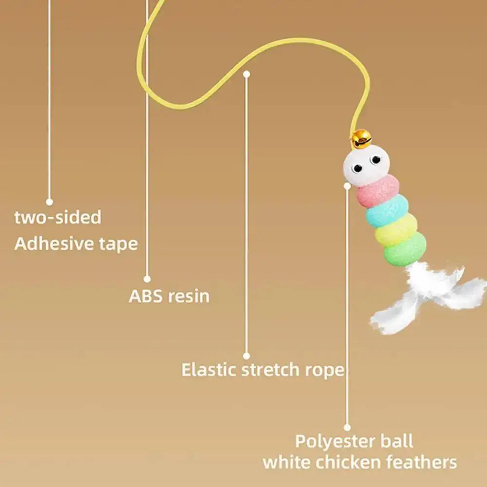 Interactive Electric Cat Teasing Stick Toy for Playtime and Fun