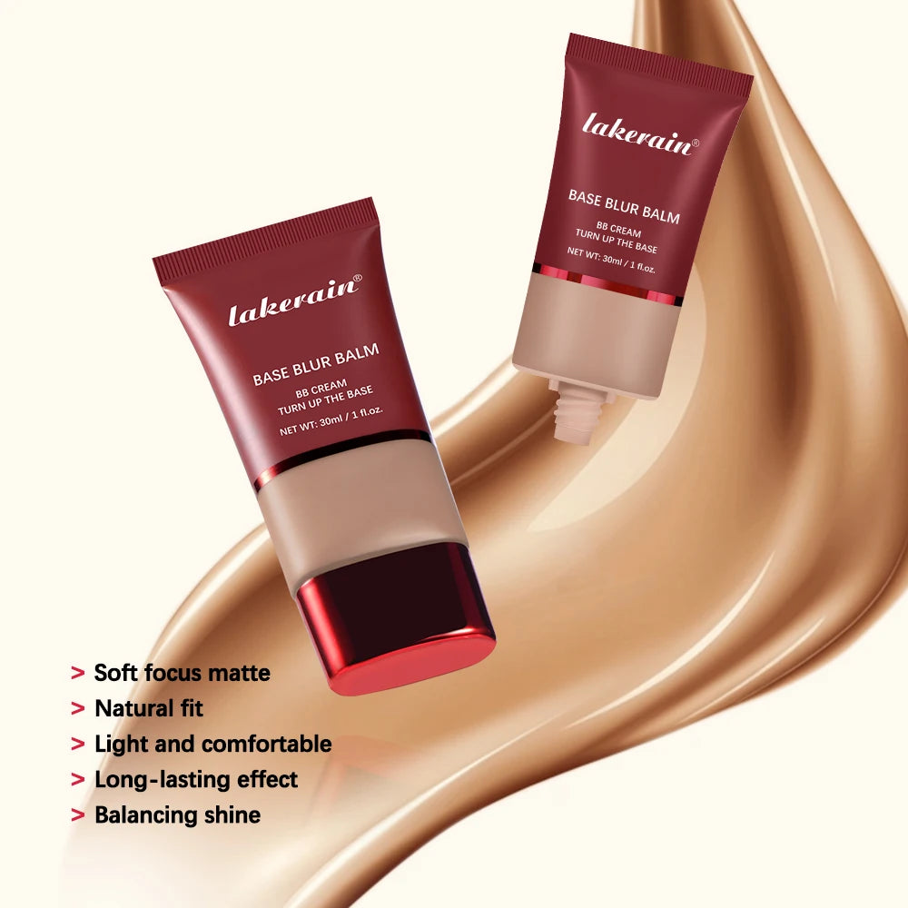 Matte BB Cream Foundation with Oil Control, 5 Colors Available, 30ml