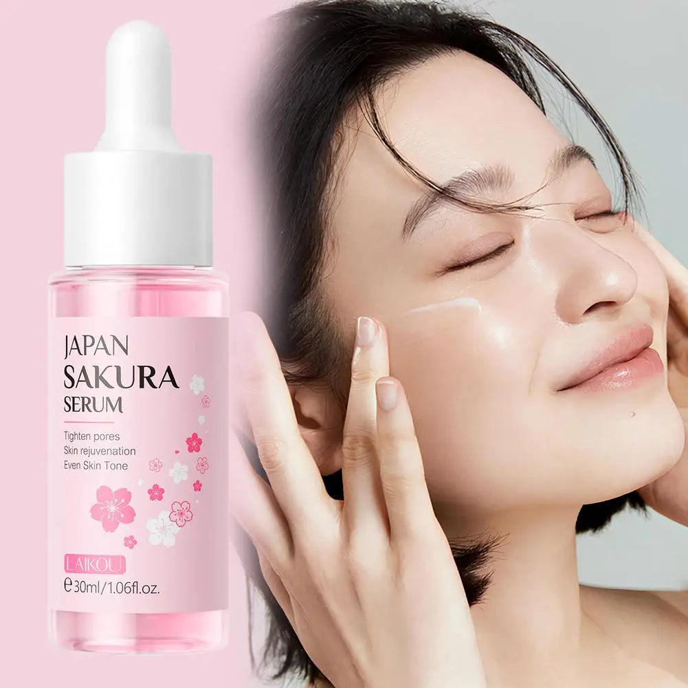 Sakura Face Fluid Essence Serum - Moisturizing Hyaluronic Acid 30ml