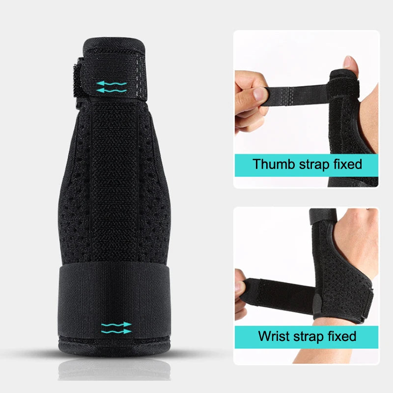 Universal Wrist Thumb Support Brace with Steel Splint for Carpal Tunnel