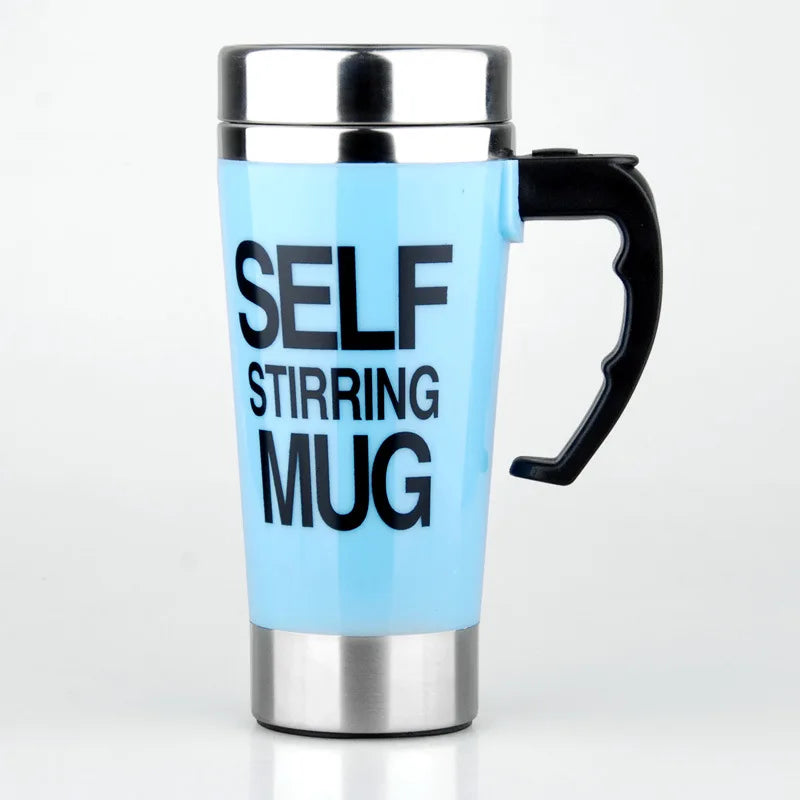 Automatic Stirring Electric Mixing Cup 450ML Stainless Steel Insulated Mug