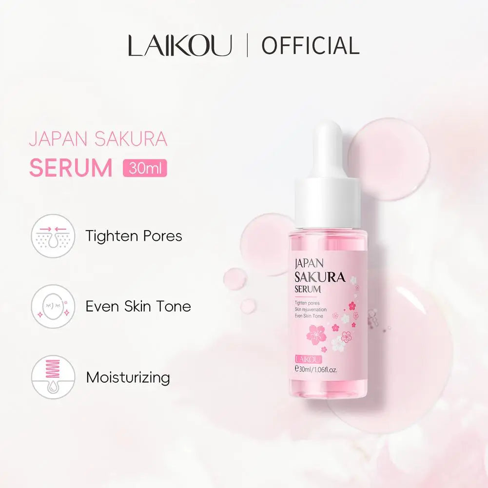 Sakura Face Fluid Essence Serum - Moisturizing Hyaluronic Acid 30ml