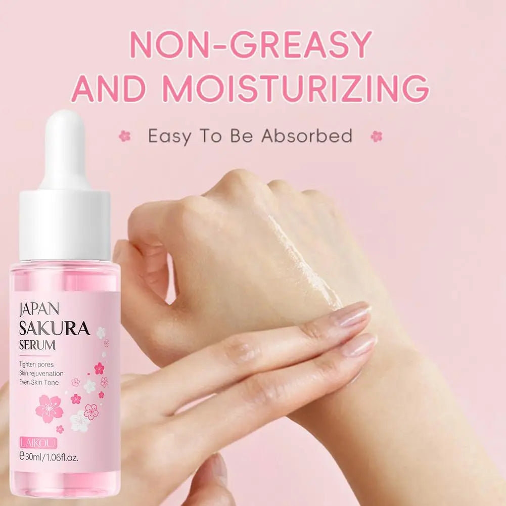 Sakura Face Fluid Essence Serum - Moisturizing Hyaluronic Acid 30ml