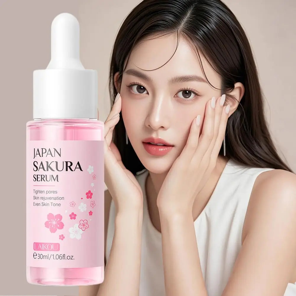 Sakura Face Fluid Essence Serum - Moisturizing Hyaluronic Acid 30ml