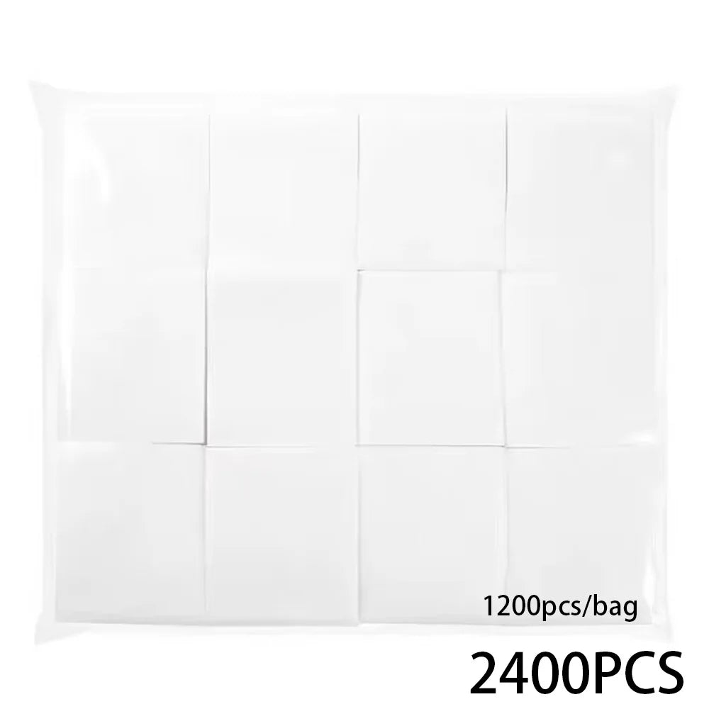 Facial Cotton Pads for Makeup Removal, 1200/2400 Pieces, Soft Cleaning Tool