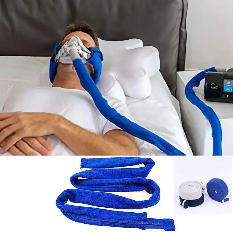 CPAP Hose Cover 1.8m Soft Washable Zippered Tubing Wrap Protector
