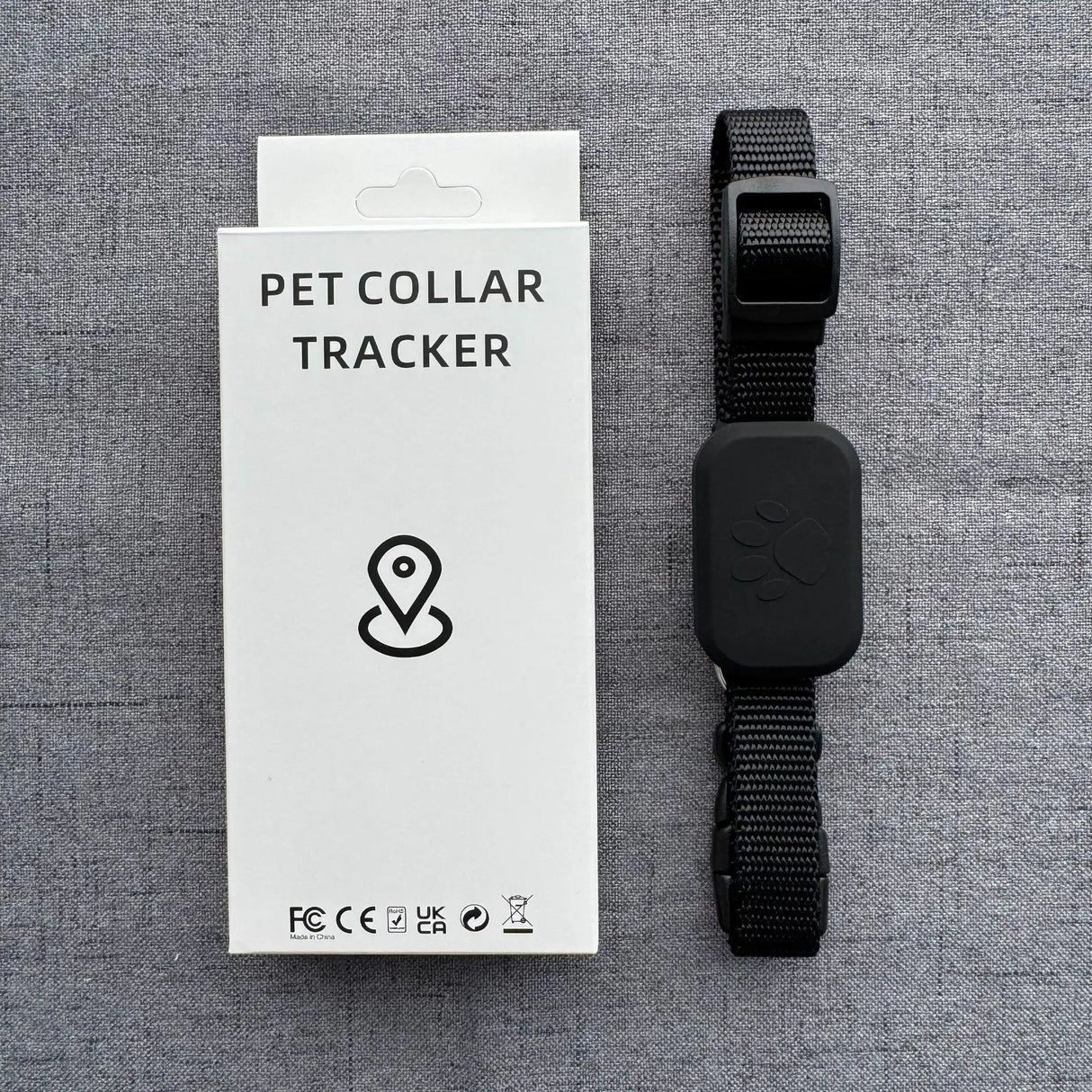 Pet GPS Tracker Collar for Cats & Dogs - Waterproof Real-Time Locator