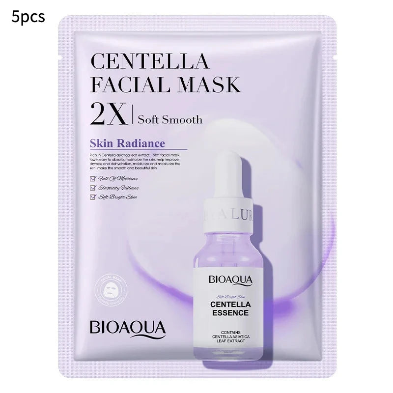Centella Collagen Face Mask 20pcs Hydrating Skin Care Sheet Masks