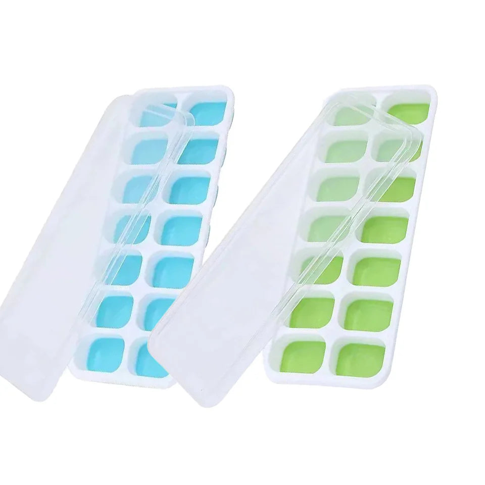 Silicone C Mold with Lid - 2/4pcs C 14 Cube Set