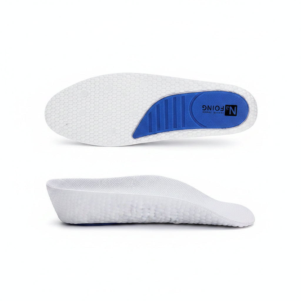 Memory Foam Height Increase Insoles for Men Women Arch Support Shoe Pads