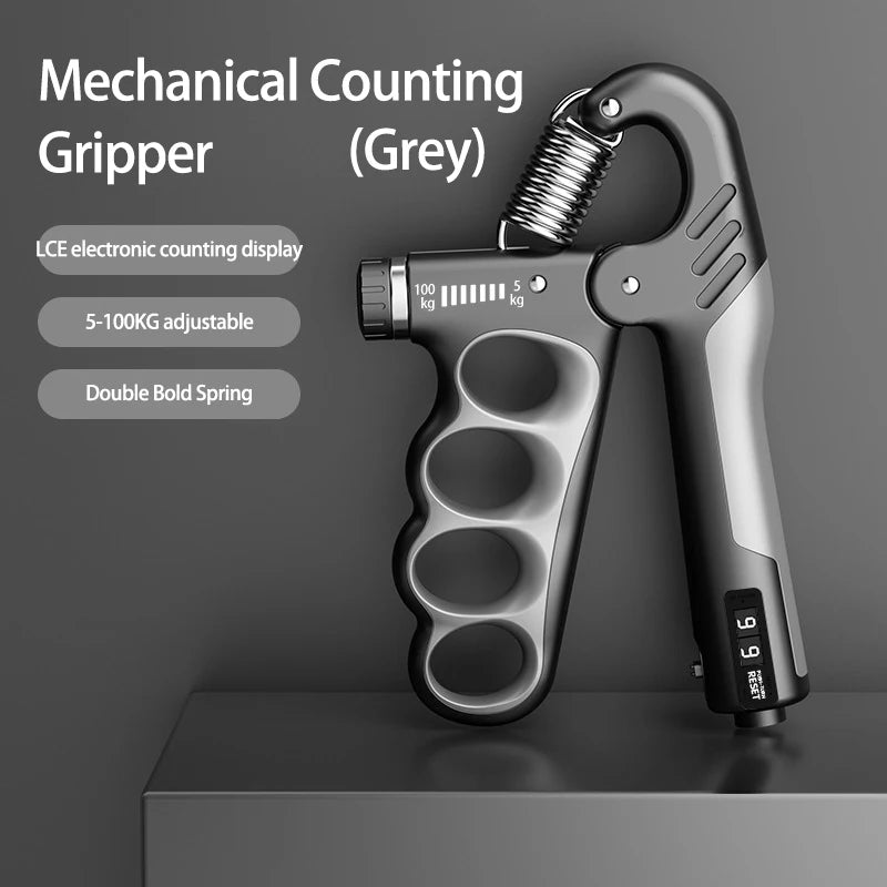 Adjustable Grip Strengthener 5-60kg for Muscle Recovery & Fitness Training