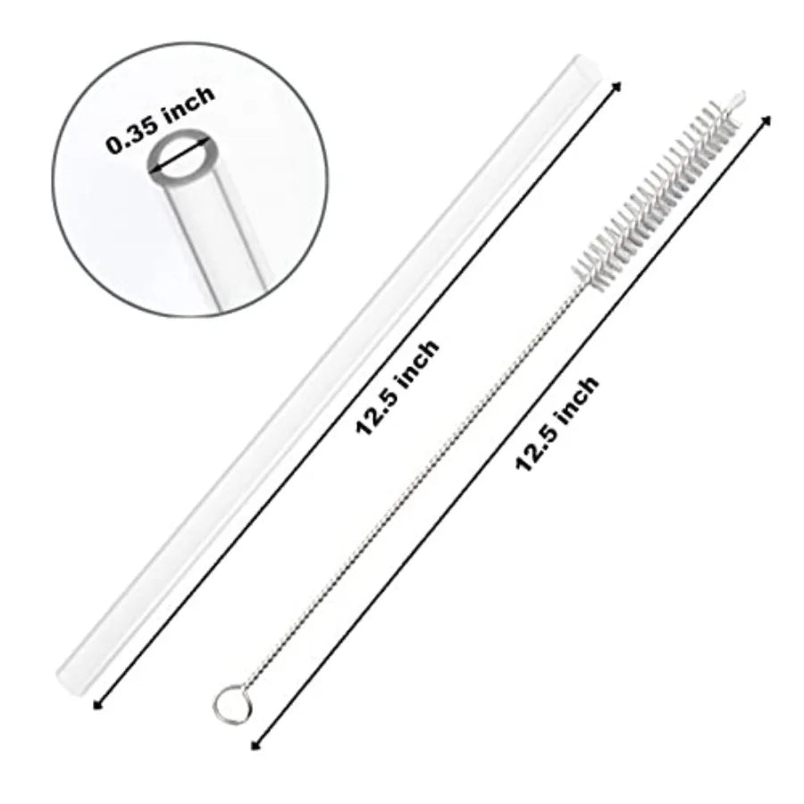 Replacement Straws for Stanley 40 oz and 30 oz Tumblers, 6 Pack