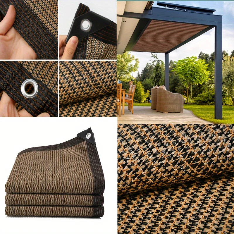 Backyard Shade Net - Durable Privacy Fence and Plant Shade Cloth