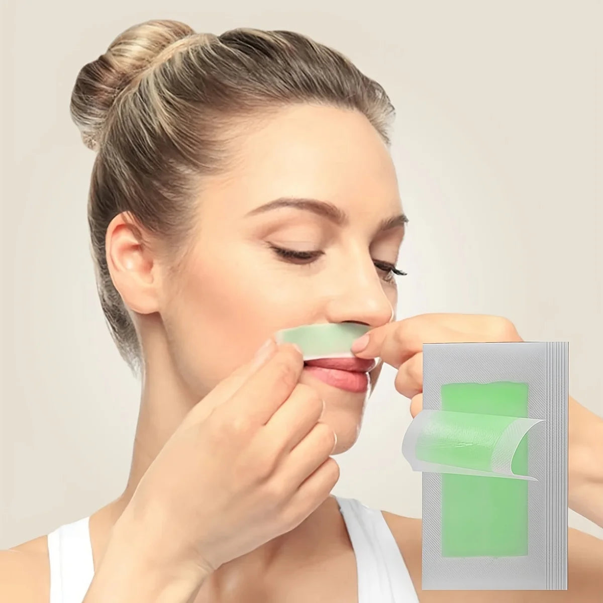 Professional Wax Tapes for Hair Removal, 6 Sticks, Body & Face Use