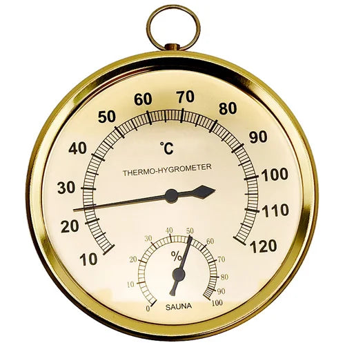 Sauna Thermometer Hygrometer Wall Hanging Bath Room Accessories