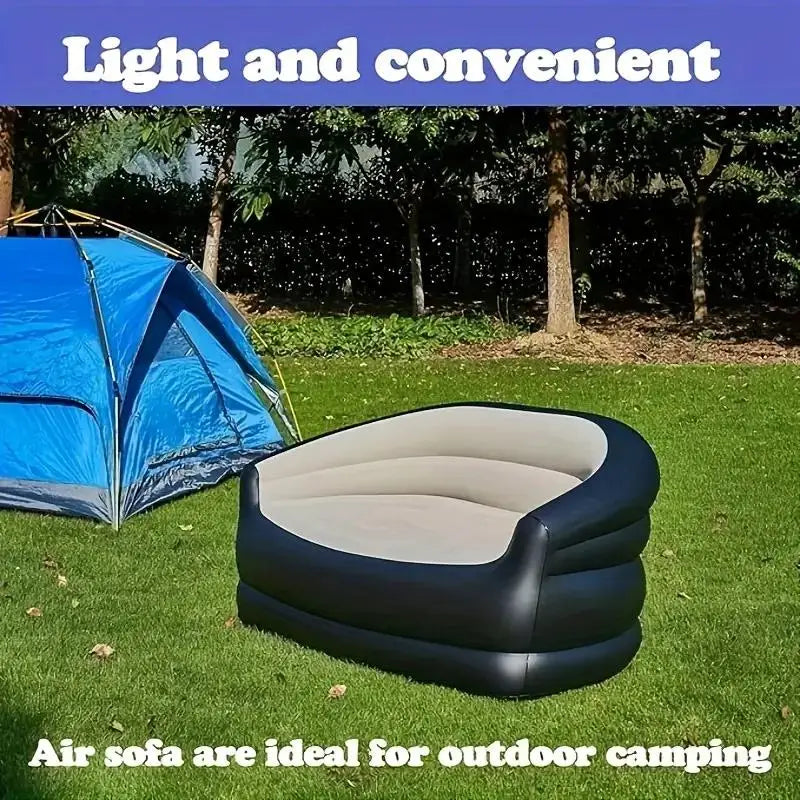 Portable Inflatable Double Sofa Bed for Camping & Outdoor Lounging
