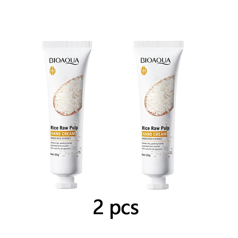Rice Hand Cream 30g | Nourishing & Moisturizing Non-Greasy Formula
