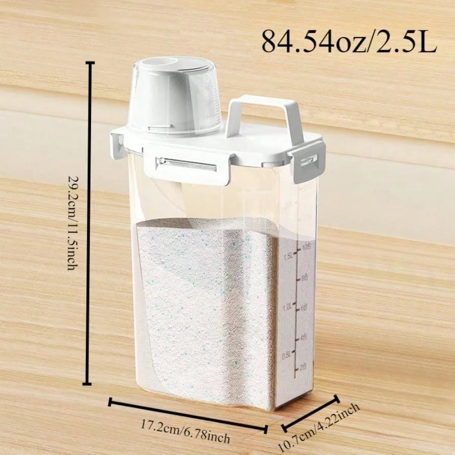 Moisture-Proof 2.5L Sealed Storage Container for Food Storage