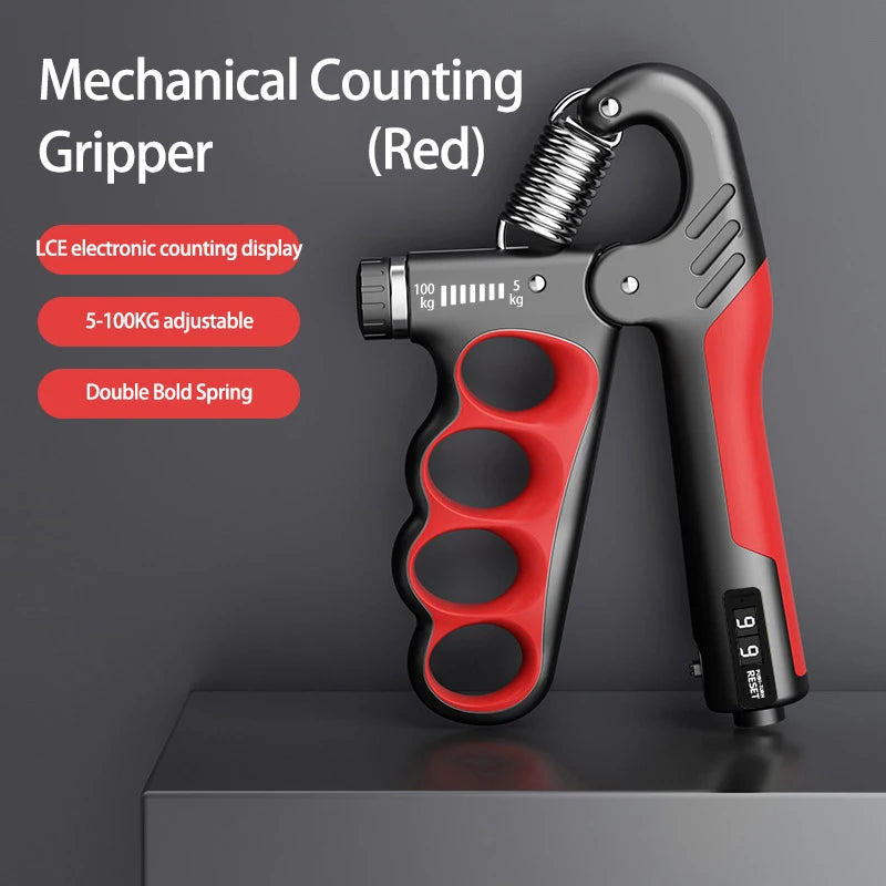 Adjustable Grip Strengthener 5-60kg for Muscle Recovery & Fitness Training