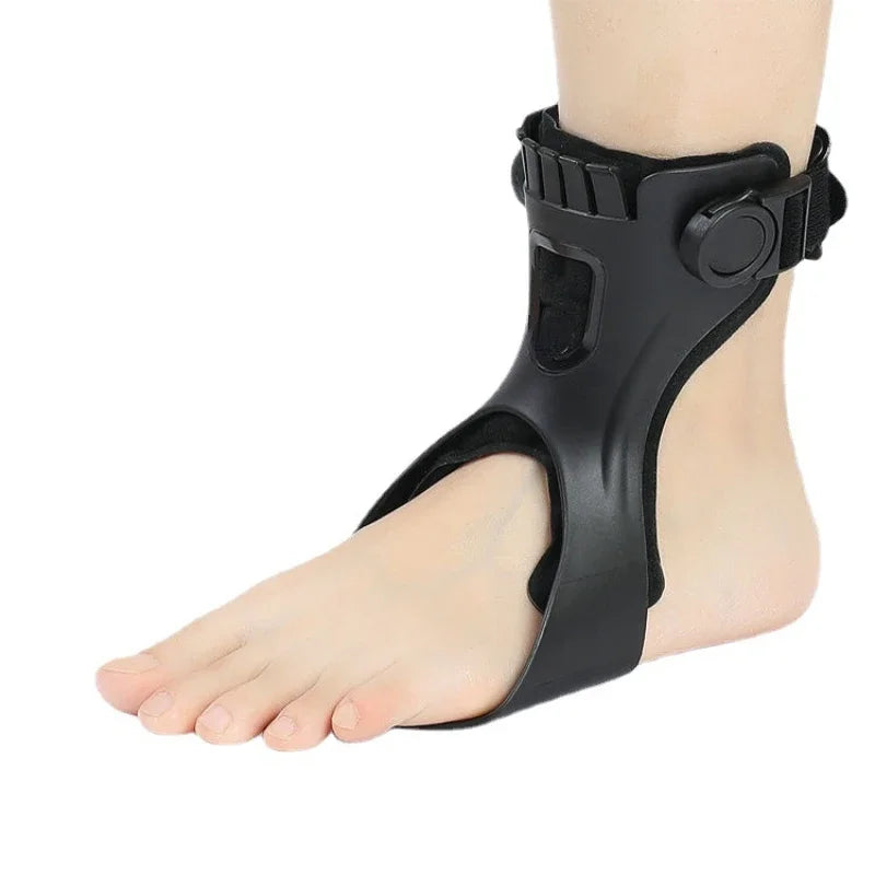 Drop Foot Brace AFO Ankle Support Adjustable Buckle for Stroke Recovery